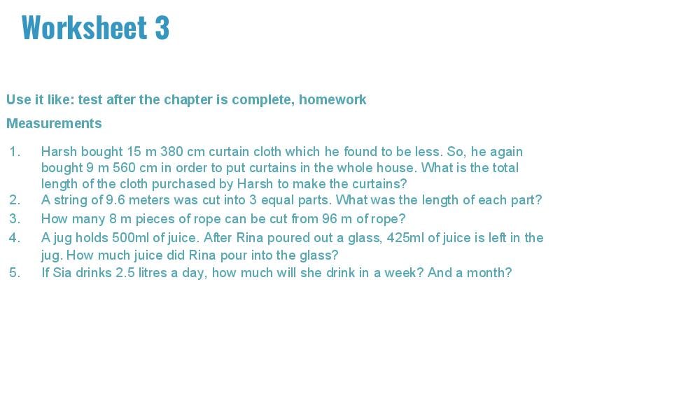 Teaching Material for Class 4 Maths – NCERT CBSE Handbook for Teachers