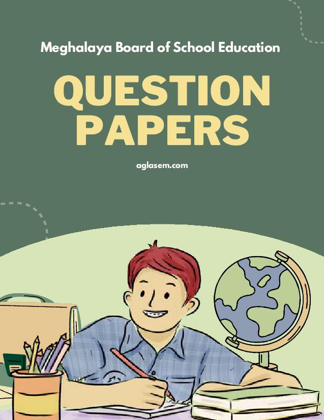 MBOSE Class 10 Question Paper 2024 for Tourism and Hospitality - Page 1