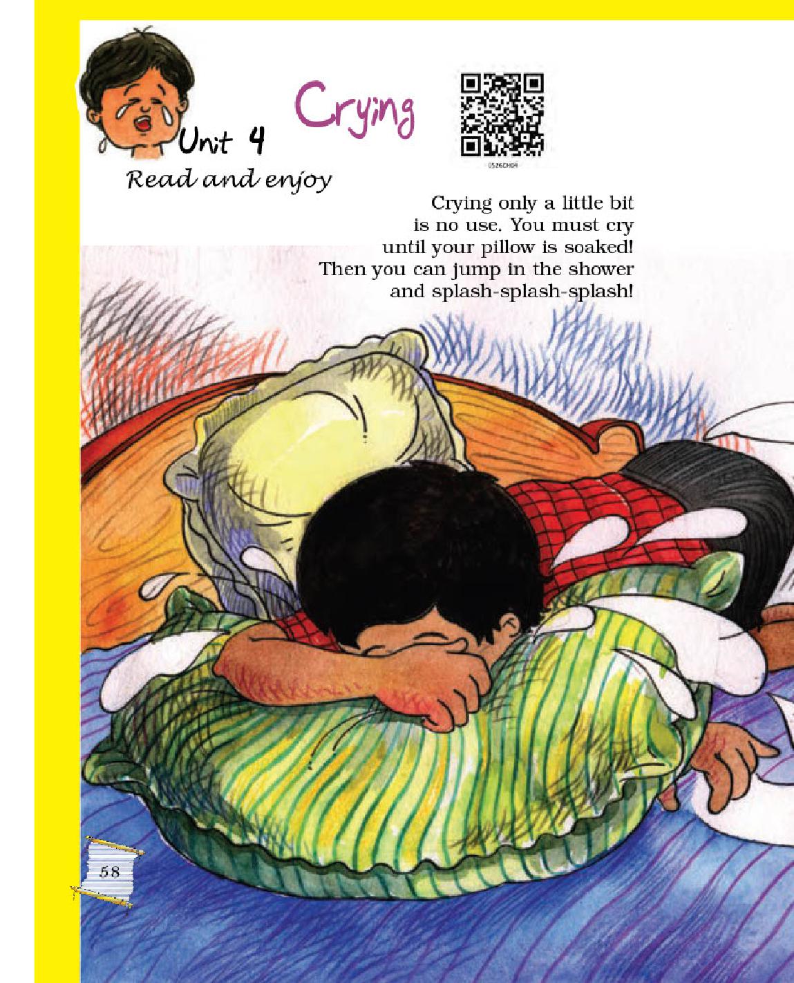 NCERT Book Class 5 English (Marigold) Chapter 4 Crying; My Elder Brother - Page 1