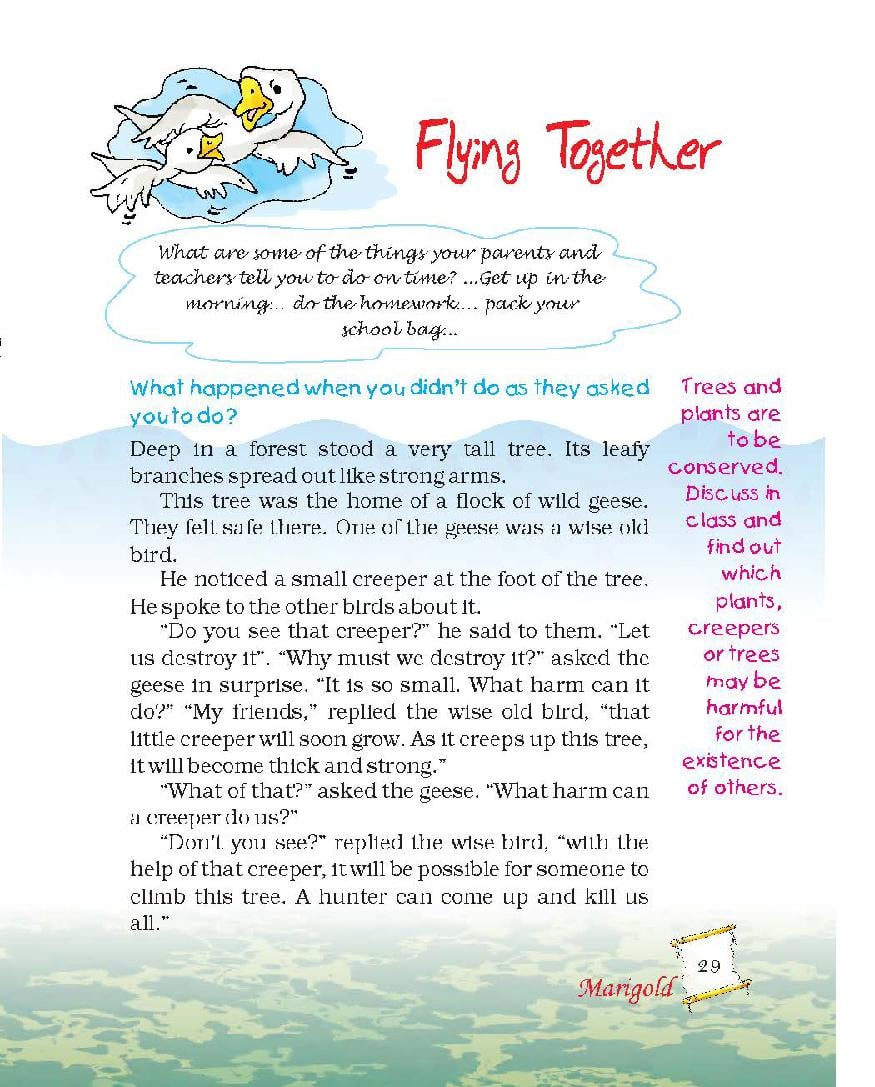 ncert-book-class-5-english-chapter-2-teamwork