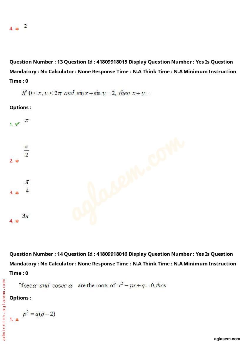 AP ECET 2023 Question Paper PDF with Answer Key (11 Papers)