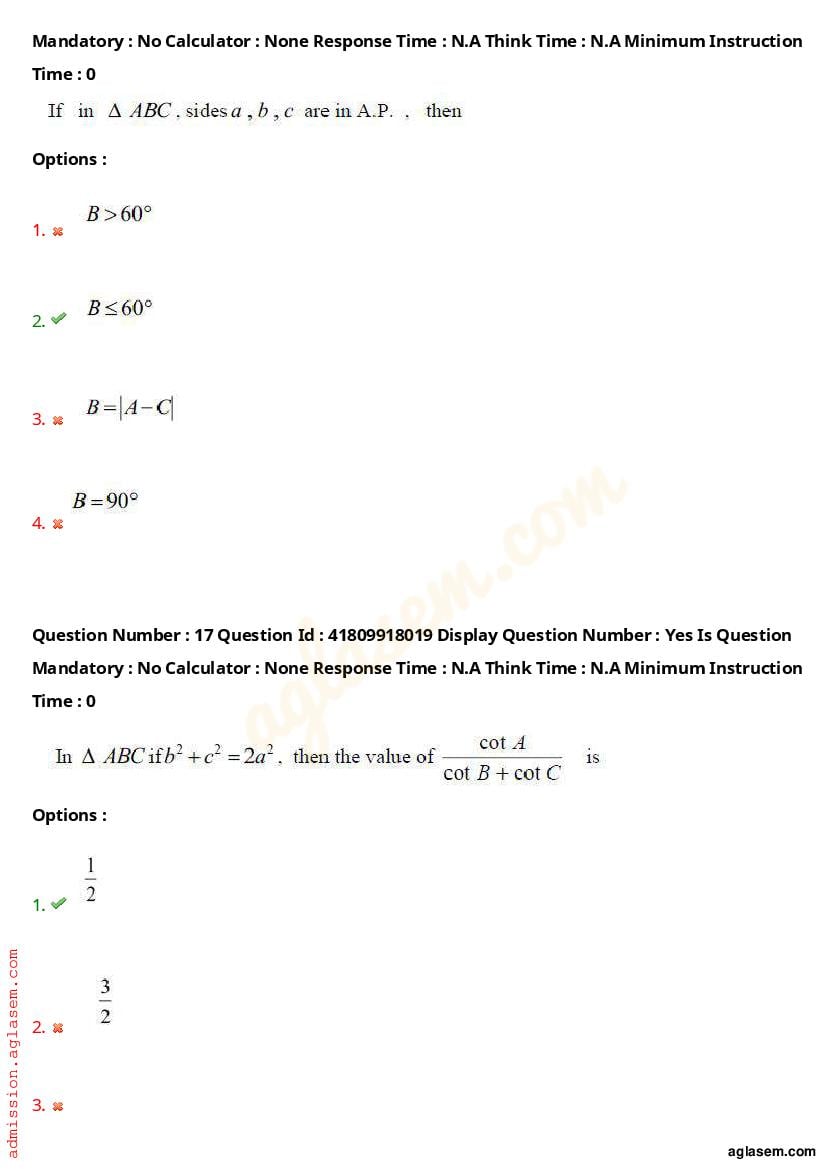 AP ECET 2023 Question Paper PDF with Answer Key (11 Papers)