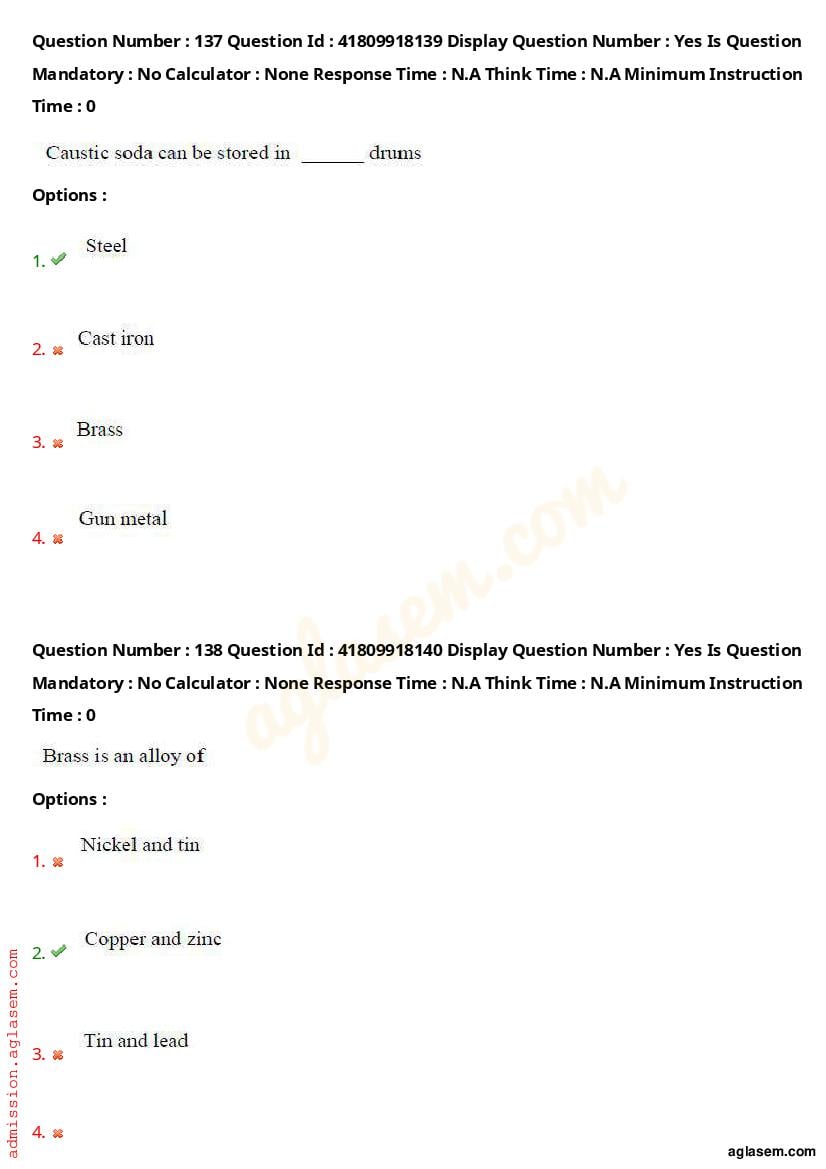 AP ECET 2023 Question Paper PDF with Answer Key (11 Papers)