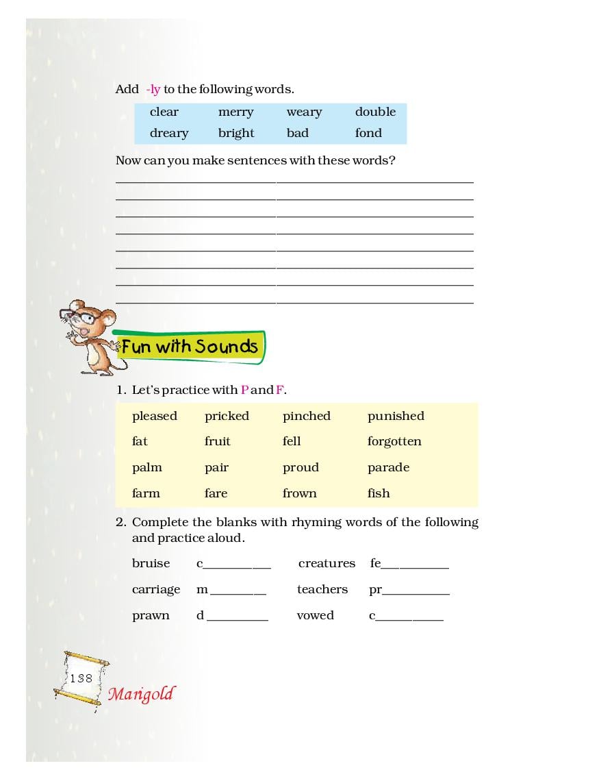 NCERT Solutions for Class 5 English Chapter 8 Nobodys Friend, The Little  Bully (PDF)