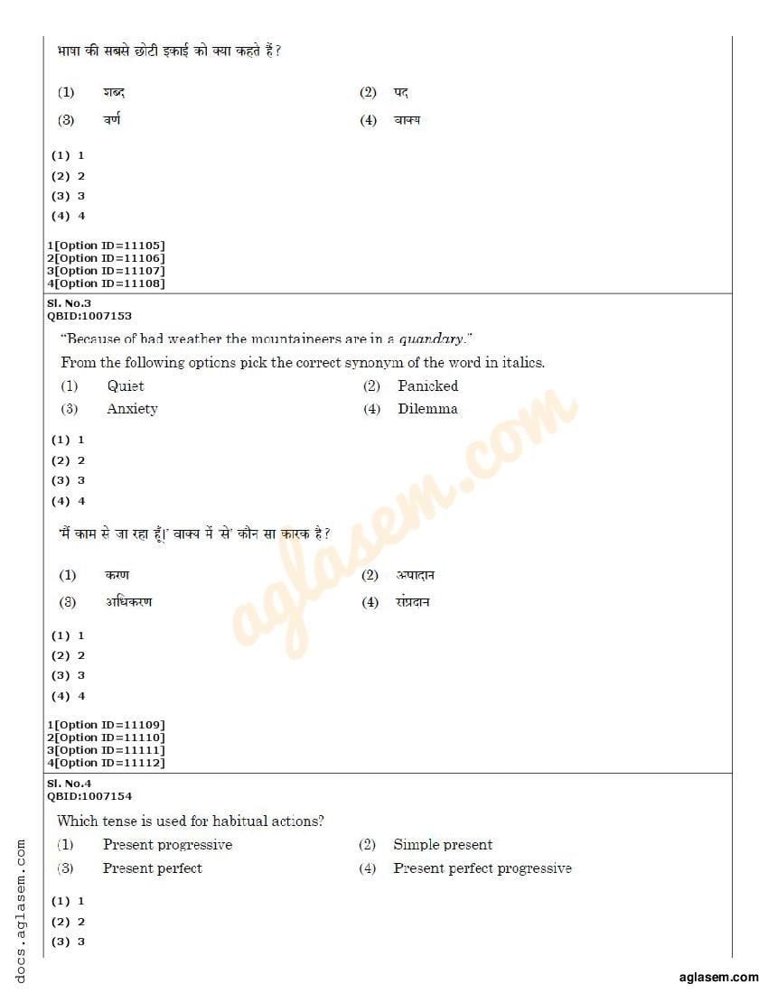 CUET PG Data Science, Artifical intelligence, Cyber Security Question ...