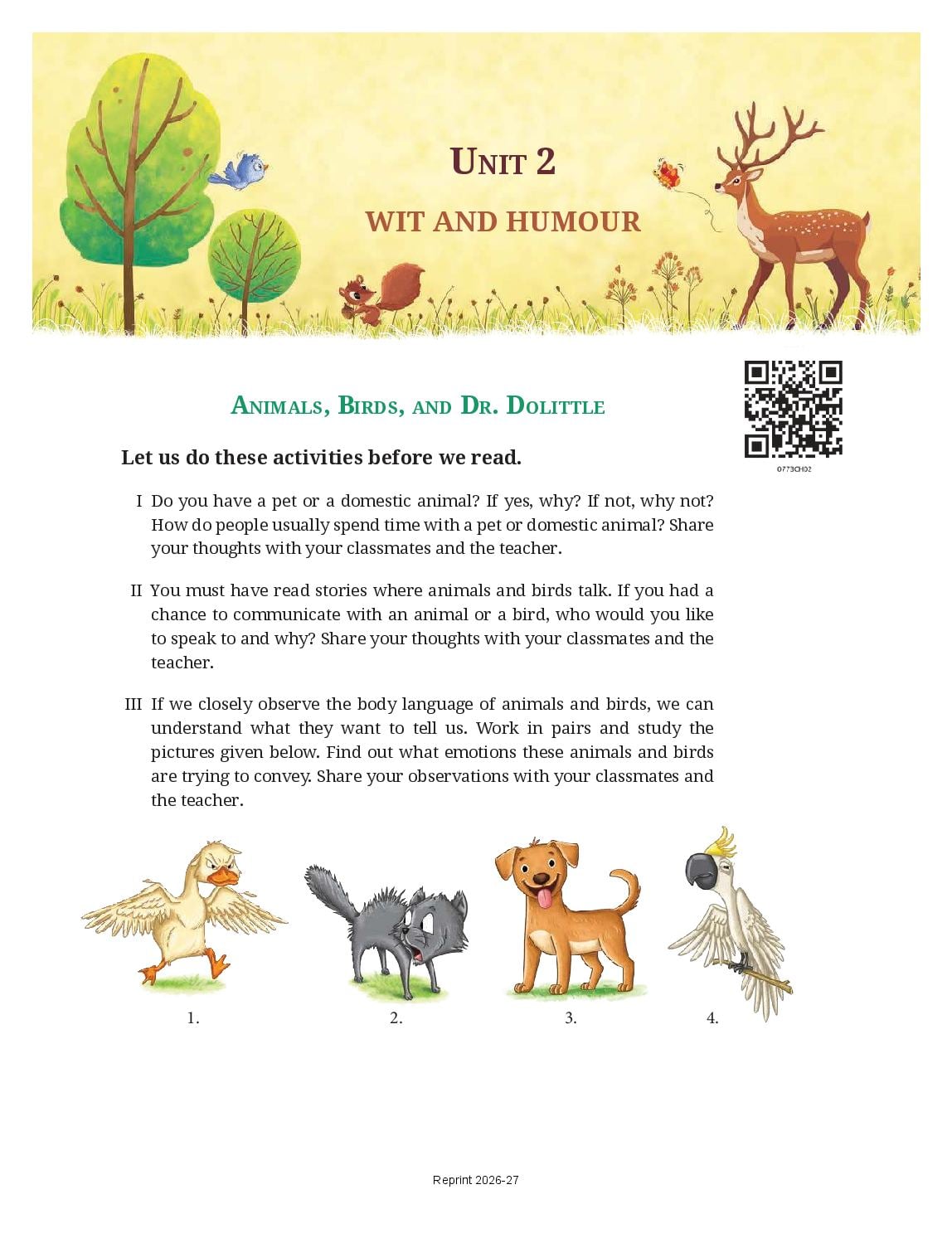 NCERT Book Class 7 English (Poorvi) Chapter 2 Try Again - Page 1 of 48
