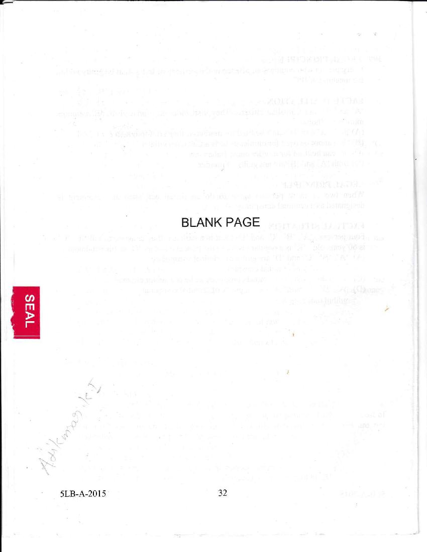 Kerala LLB 5 Year 2015 Question Paper PDF