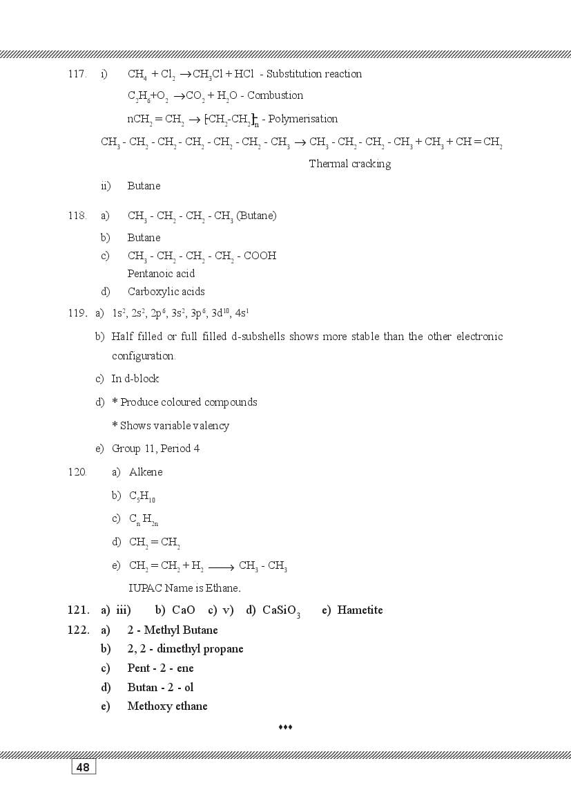 Kerala SSLC Chemistry (Malayalam Medium) Question Pool (PDF)