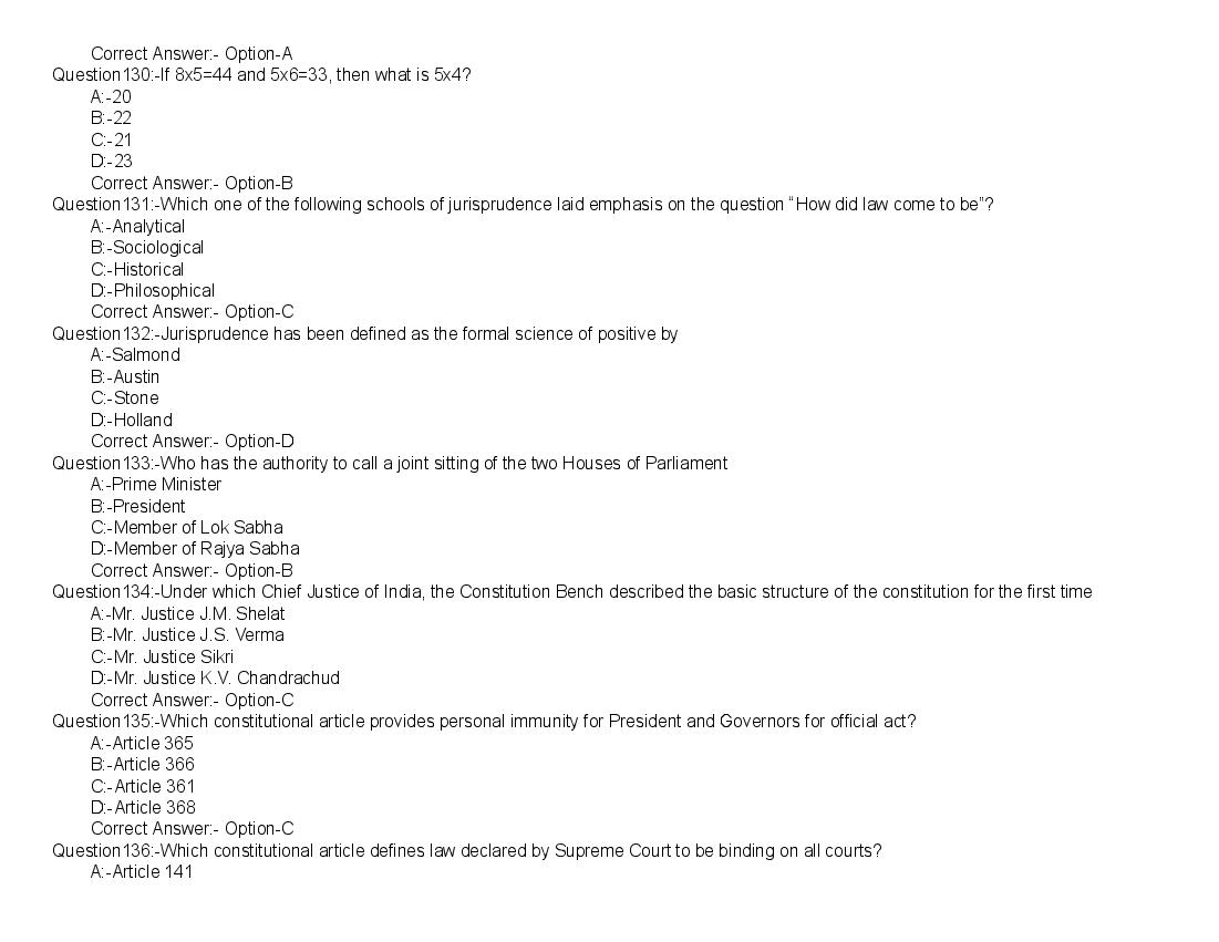 Kerala LLB 5 Year 2019 Question Paper PDF with Answers