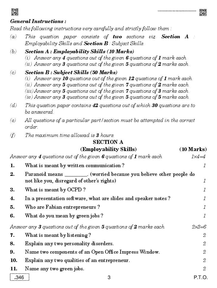 CBSE Class 12 Taxation Question Paper 2020 PDF CBSE Study Group