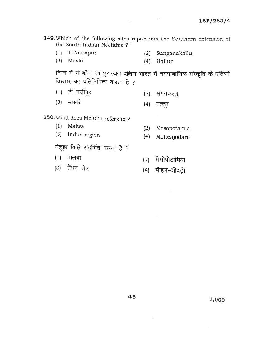 BHU PET 2016 Question Papers PDF (102 Programme Papers)