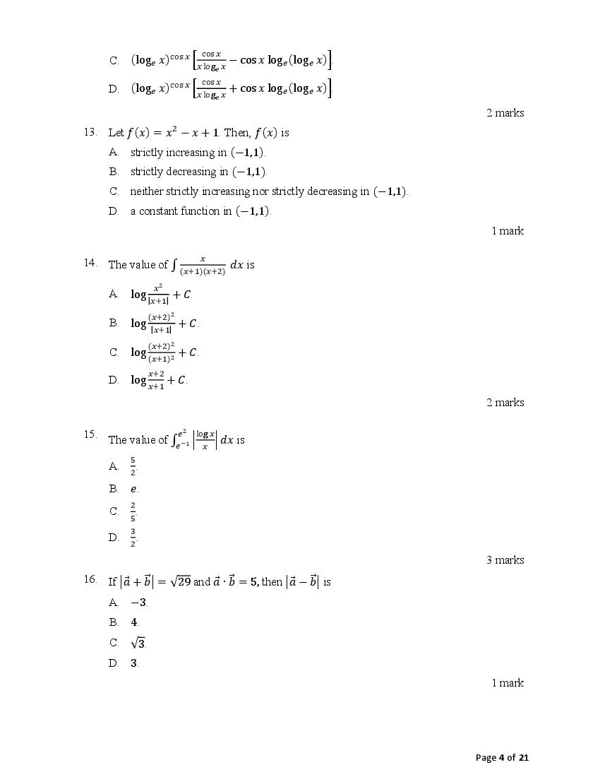 ACET 2021 Question Paper PDF with Solution (January 2021)