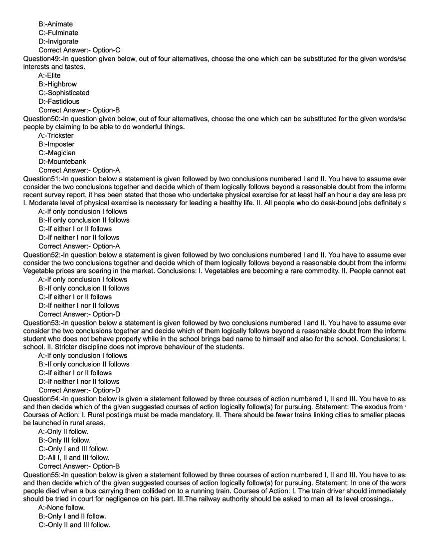 KMAT Kerala 2021 Question Papers with Answers PDF (April, August)