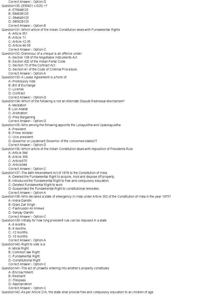 Kerala LLB 5 Year 2021 Question Paper PDF with Answers