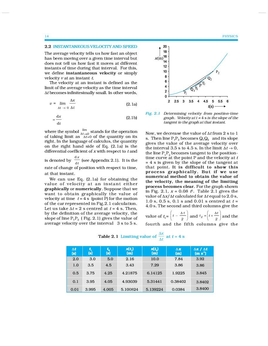 Chapter 2 Speed Worksheet