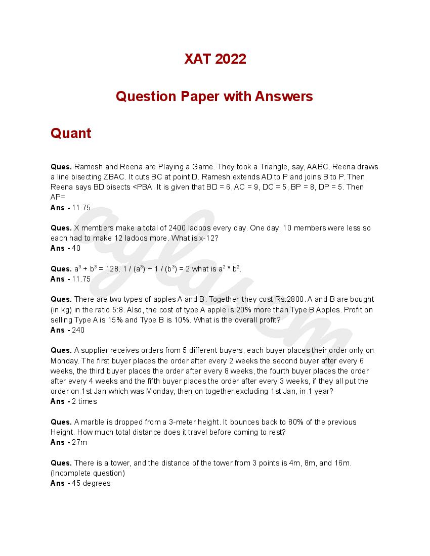 xat essay topics 2022