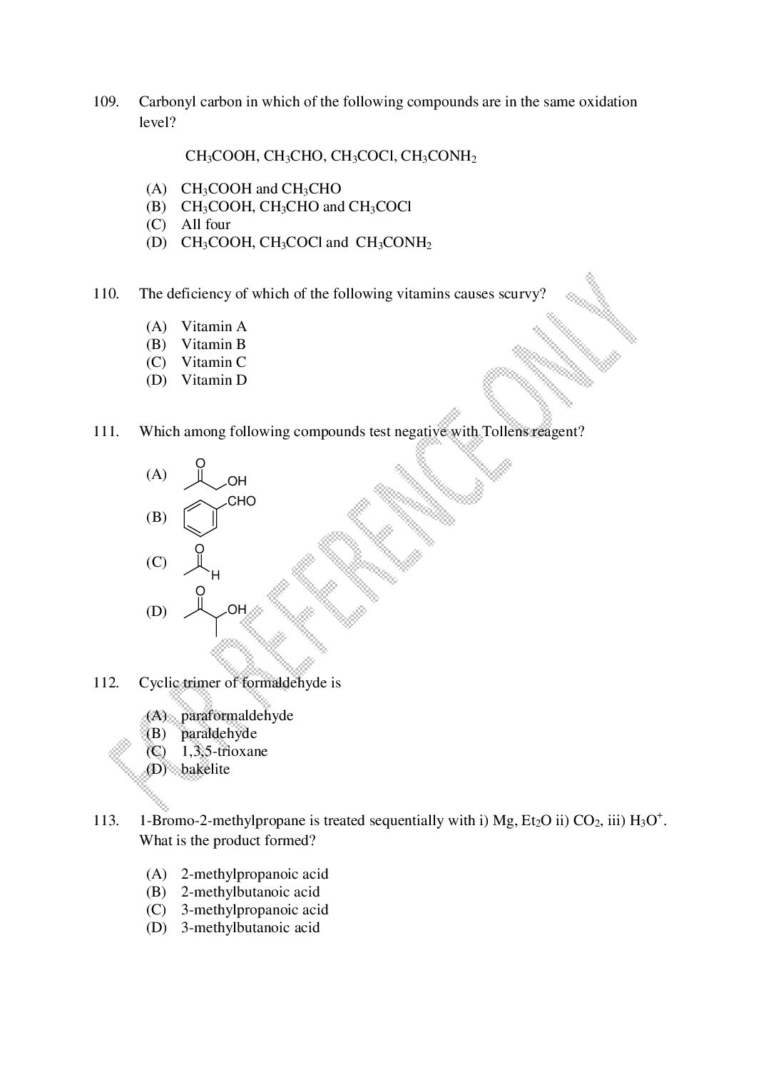 CUSAT CAT 2025 Question Papers PDF (B.Tech Shifts 1 to 4, 24 Papers)