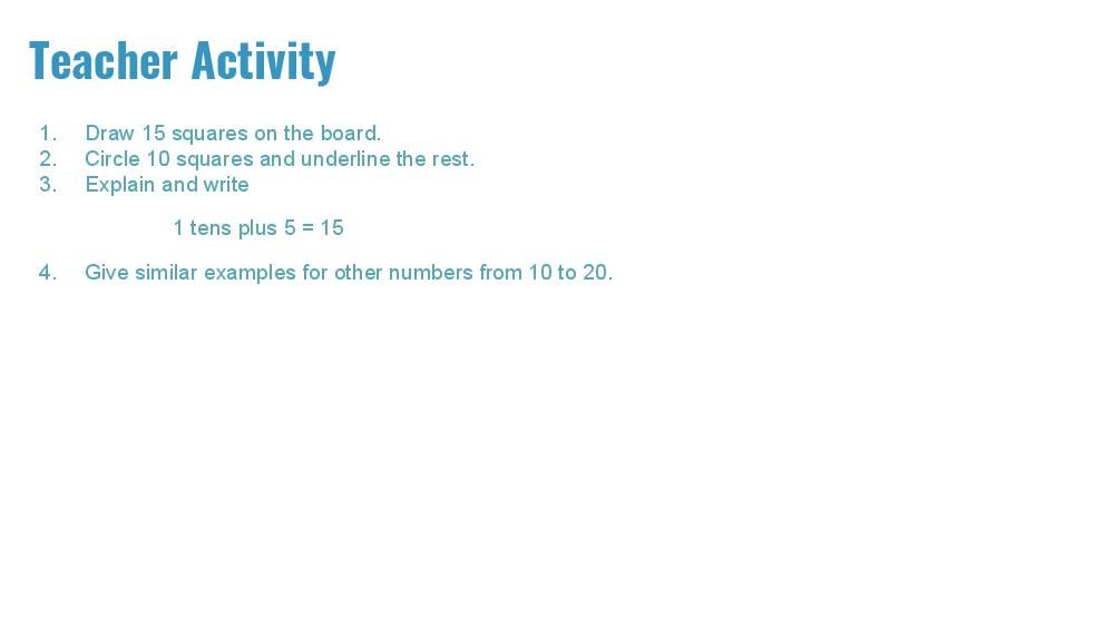 Teaching Material for Class 1 Maths – NCERT CBSE Handbook for Teachers