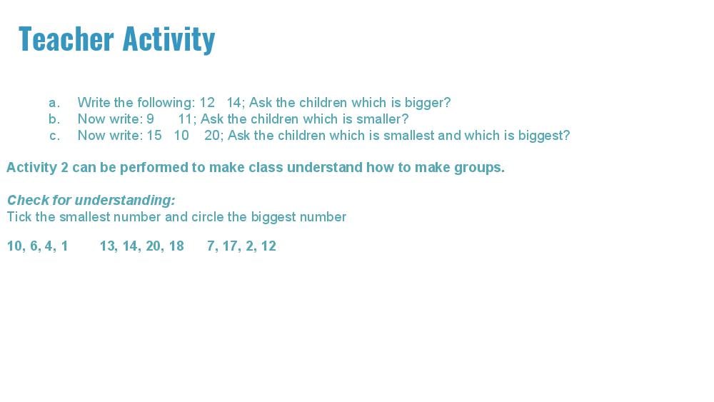 Teaching Material for Class 1 Maths – NCERT CBSE Handbook for Teachers