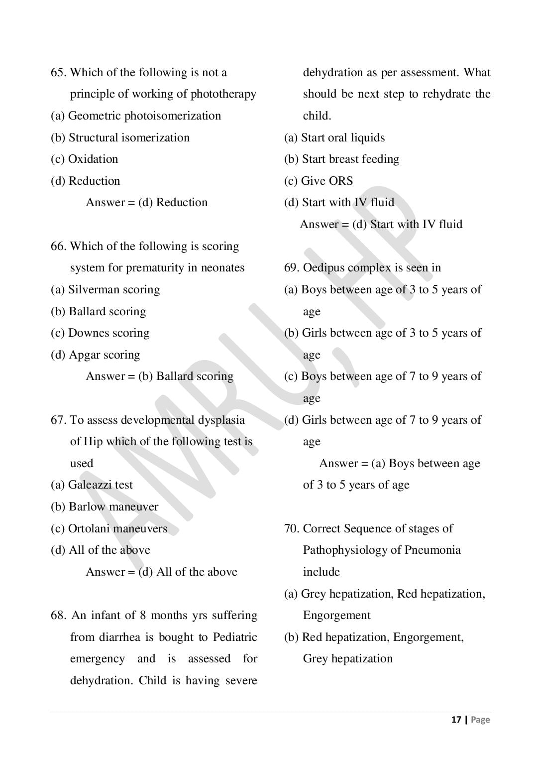HP M.Sc Nursing 2026 Question Paper PDF