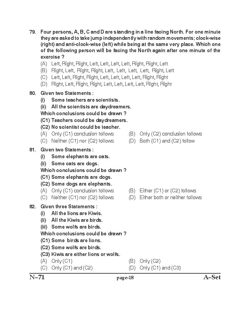 Punjab B.Ed 2017 Question Paper PDF with Answer Key