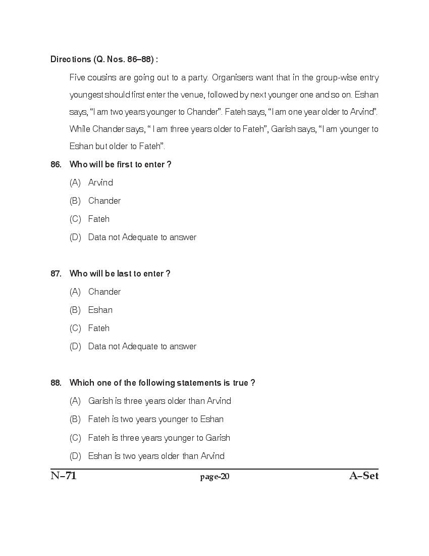 Punjab B.Ed 2017 Question Paper PDF with Answer Key