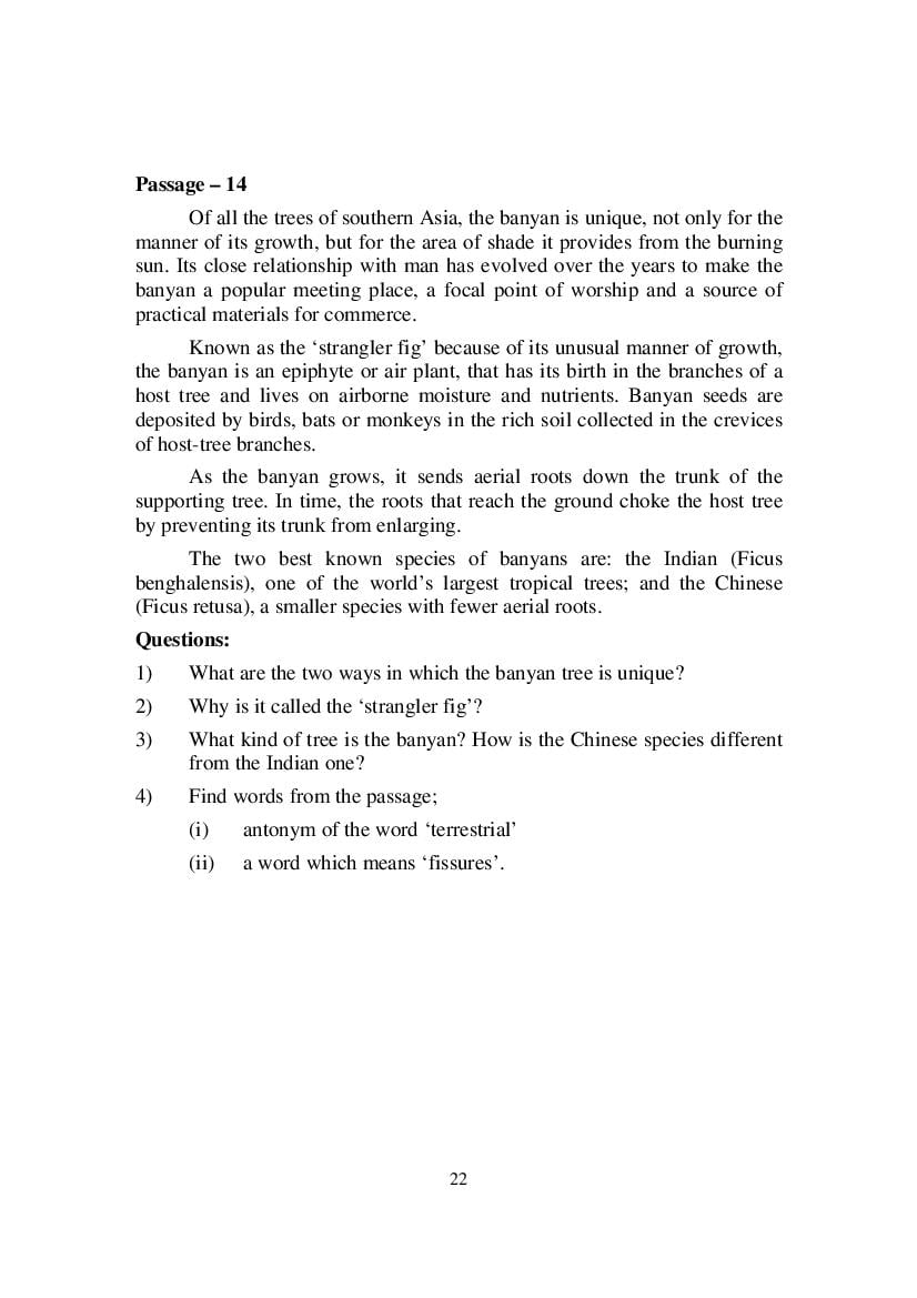 MP Board Class 9 English (Special) Question Bank (PDF) – Important Questions