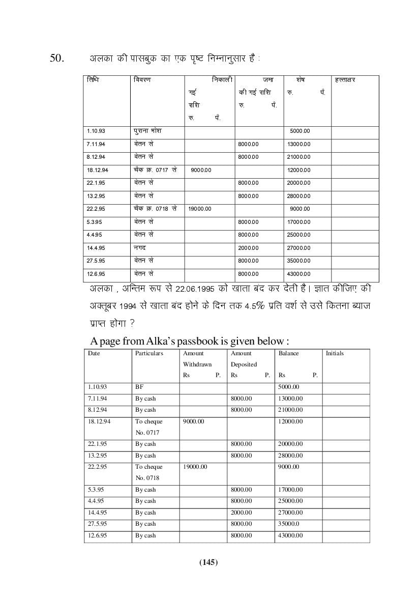 MP Board Class 9 Maths Question Bank (PDF) – Important Questions