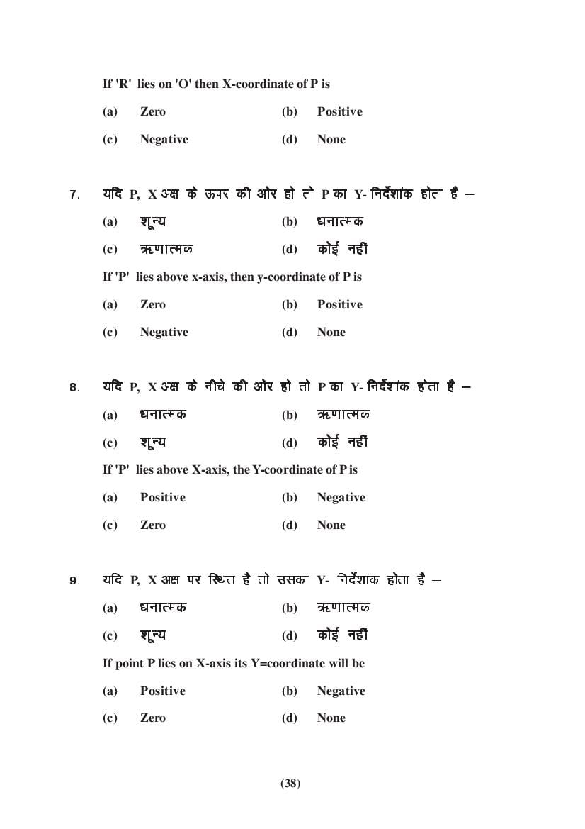 MP Board Class 9 Maths Question Bank (PDF) – Important Questions