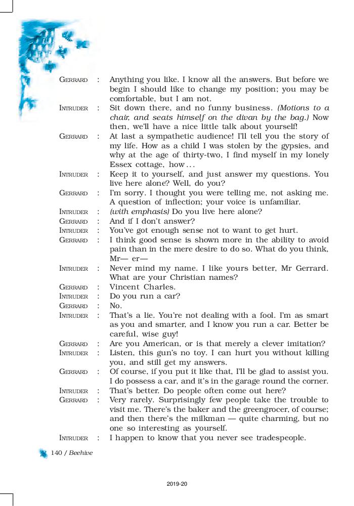 NCERT Book Class 9 English Beehive Chapter 11 If I Were You