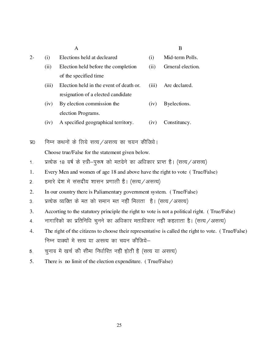 MP Board Class 9 Social Science Question Bank (PDF) – Important Questions