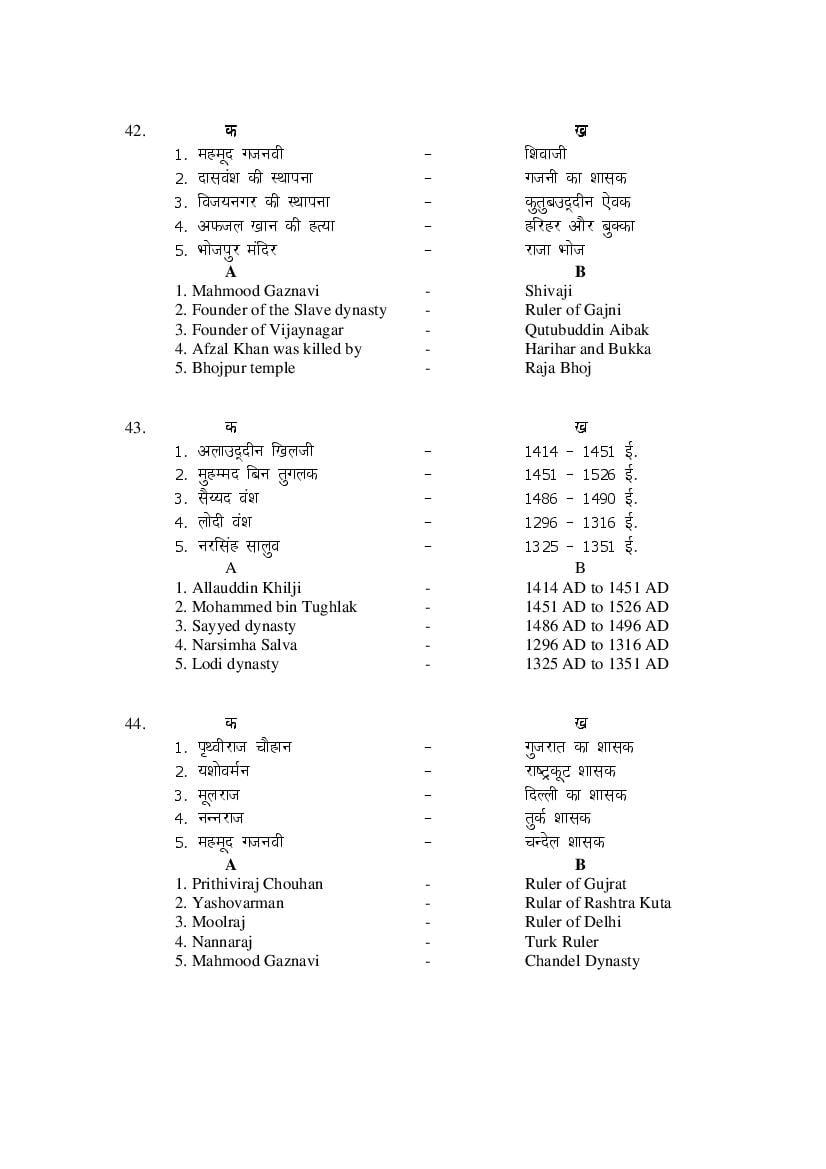 MP Board Class 9 Social Science Question Bank (PDF) – Important Questions