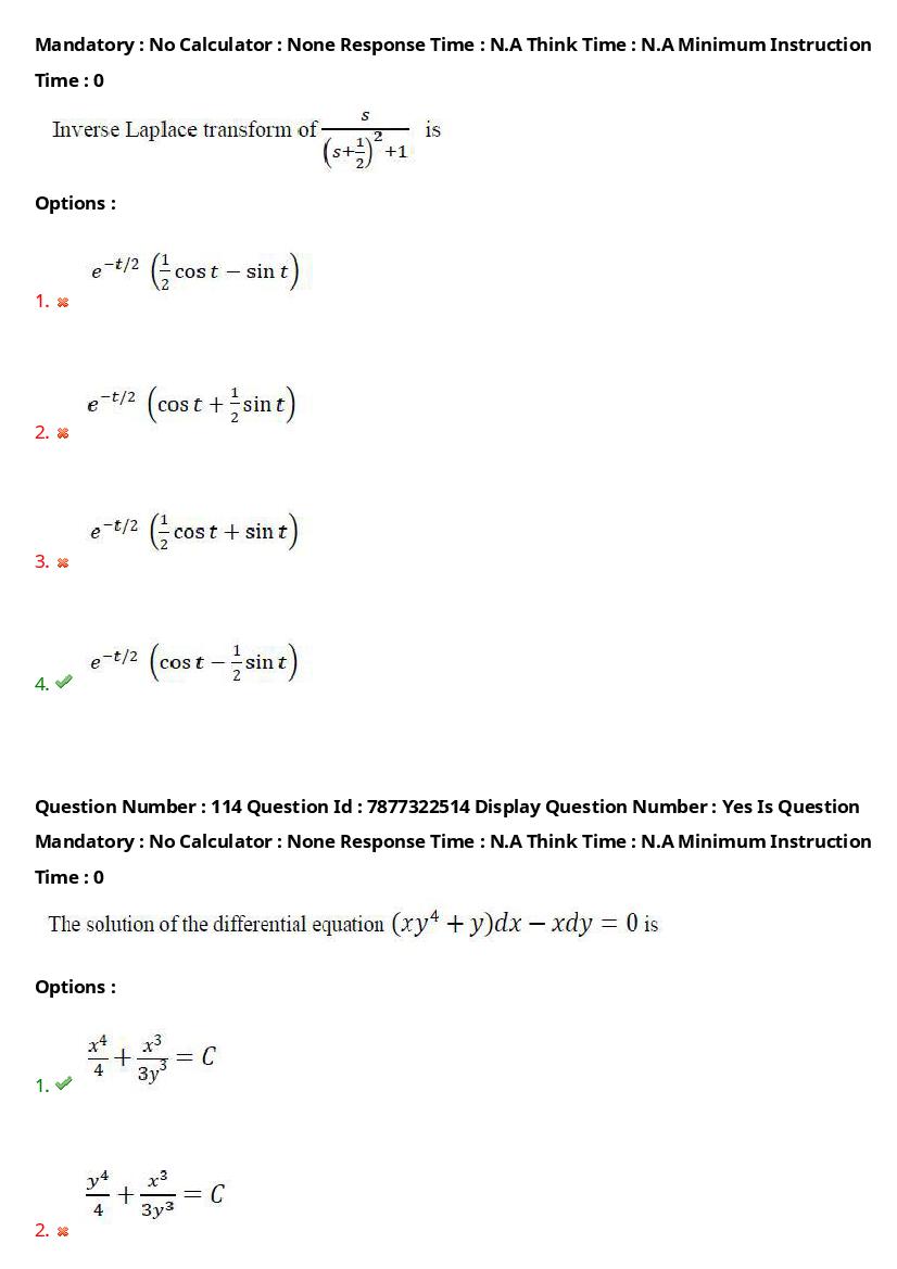 AP PGECET 2023 Question Paper PDF (13 Papers with Answer Key)