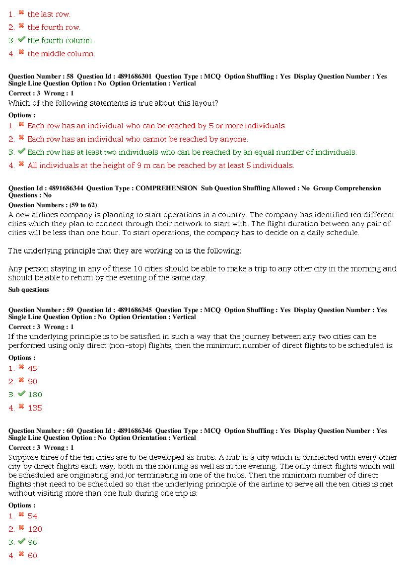 CAT 2017 Question Paper PDF with Answer Key (Slot 1 and 2)