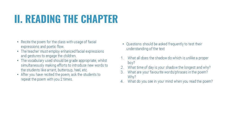 Teaching Material for Class 5 English – NCERT CBSE Handbook for Teachers