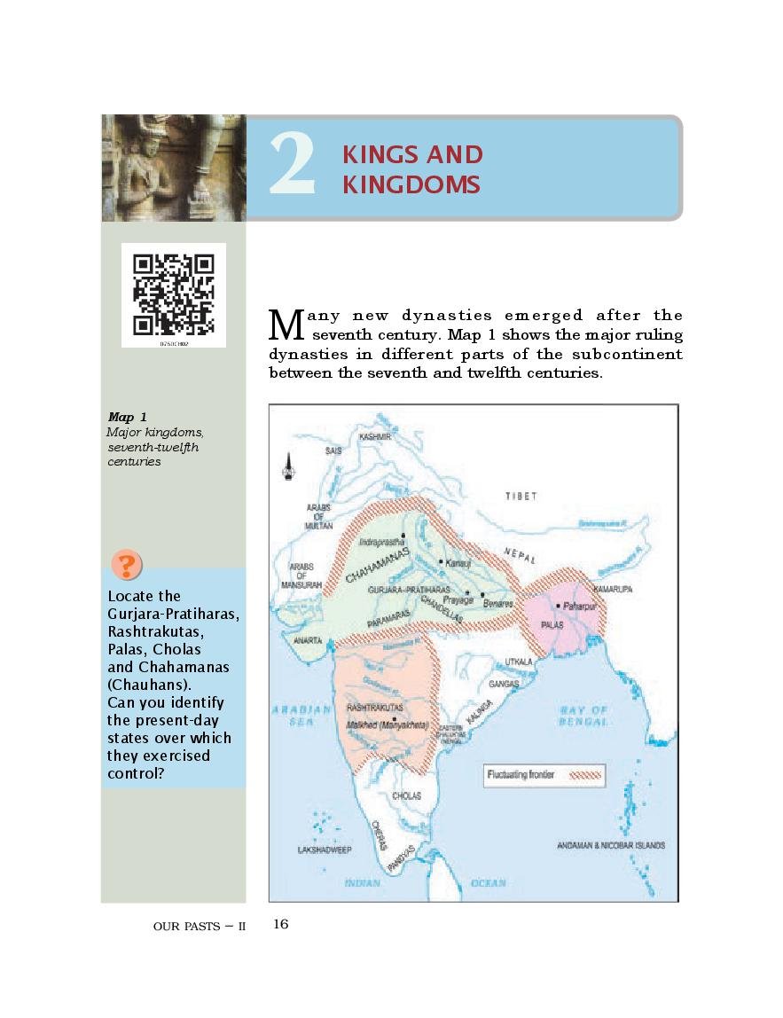 NCERT Book Class 7 Social Science (History) Chapter 2 New Kings And Kingdoms - Page 1