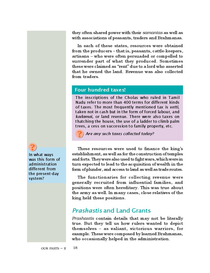 NCERT Book Class 7 Social Science Chapter 2 Kings And Kingdoms PDF 