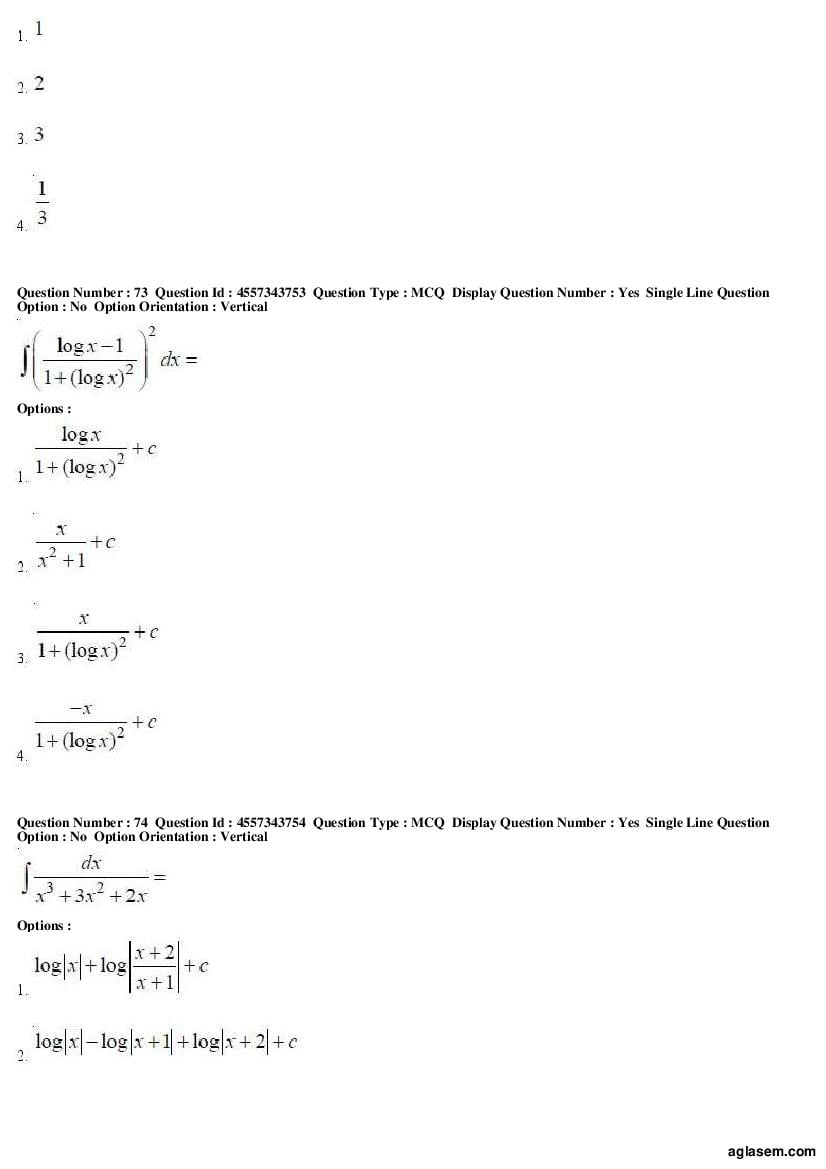 AP EAMCET 2018 Question Paper PDF with Answer Keys (8 Papers)