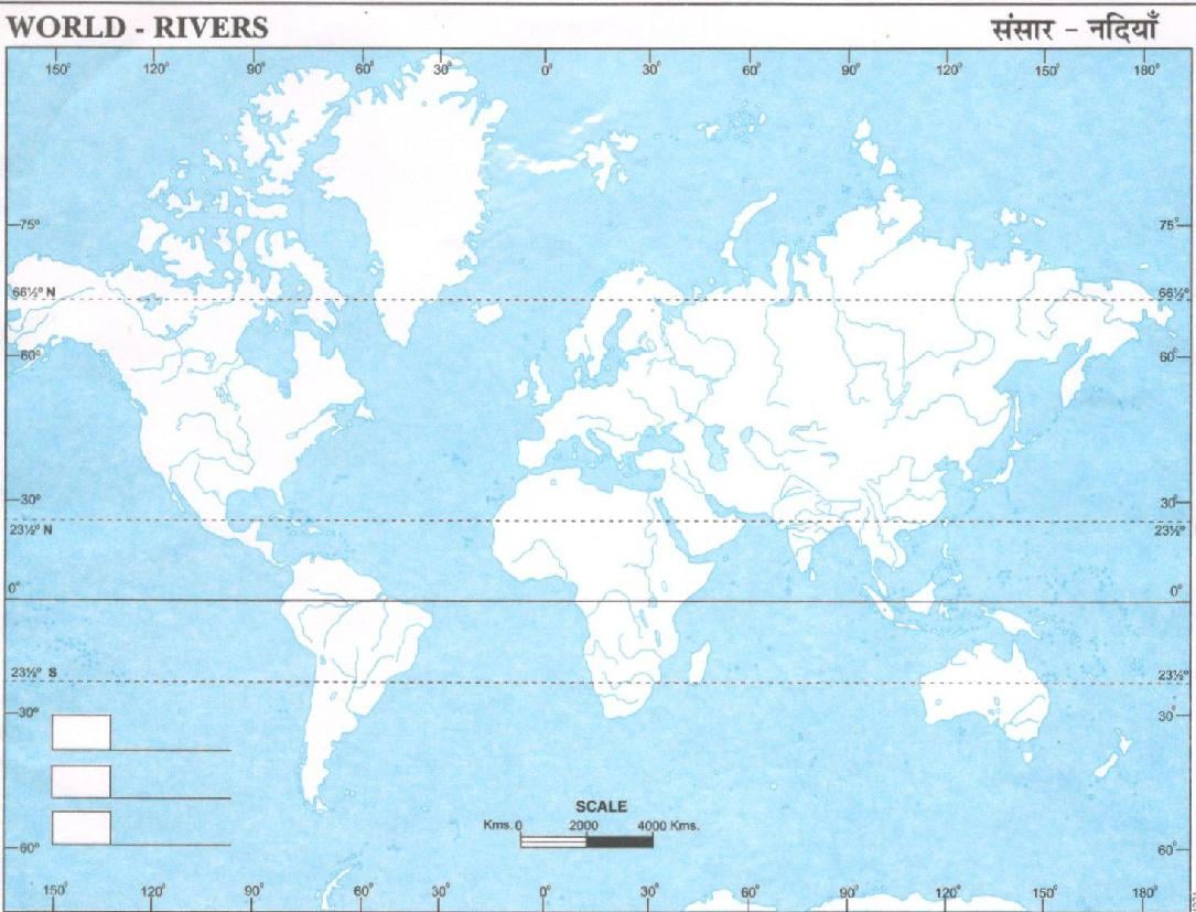 World Rivers Map - Page 1