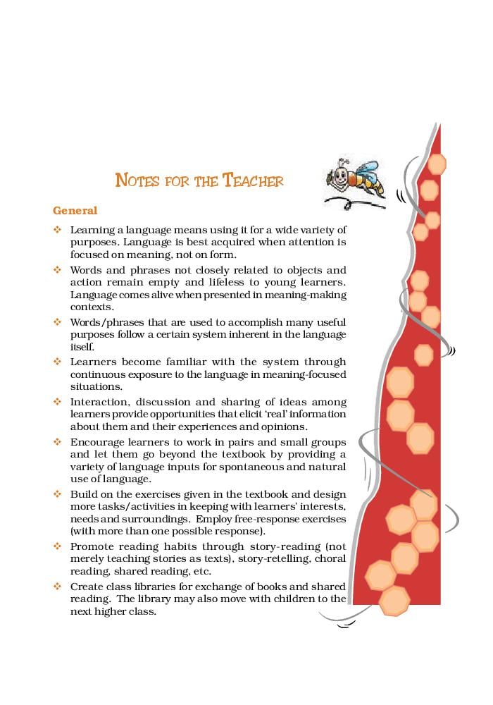 NCERT Book Class 7 English (Honeycomb) Chapter 1 Three Questions, The Squirrel - Page 1