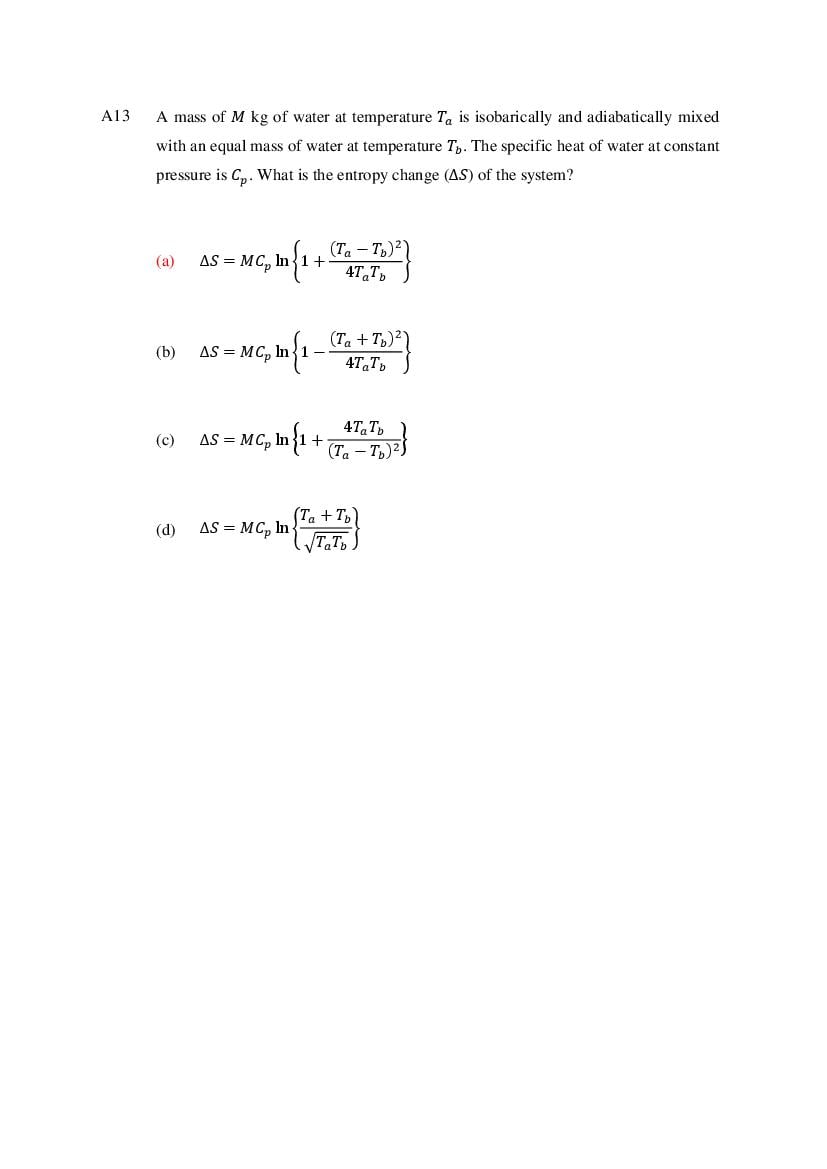TIFR GS 2024 Question Paper PDF with Solutions (9 Papers)