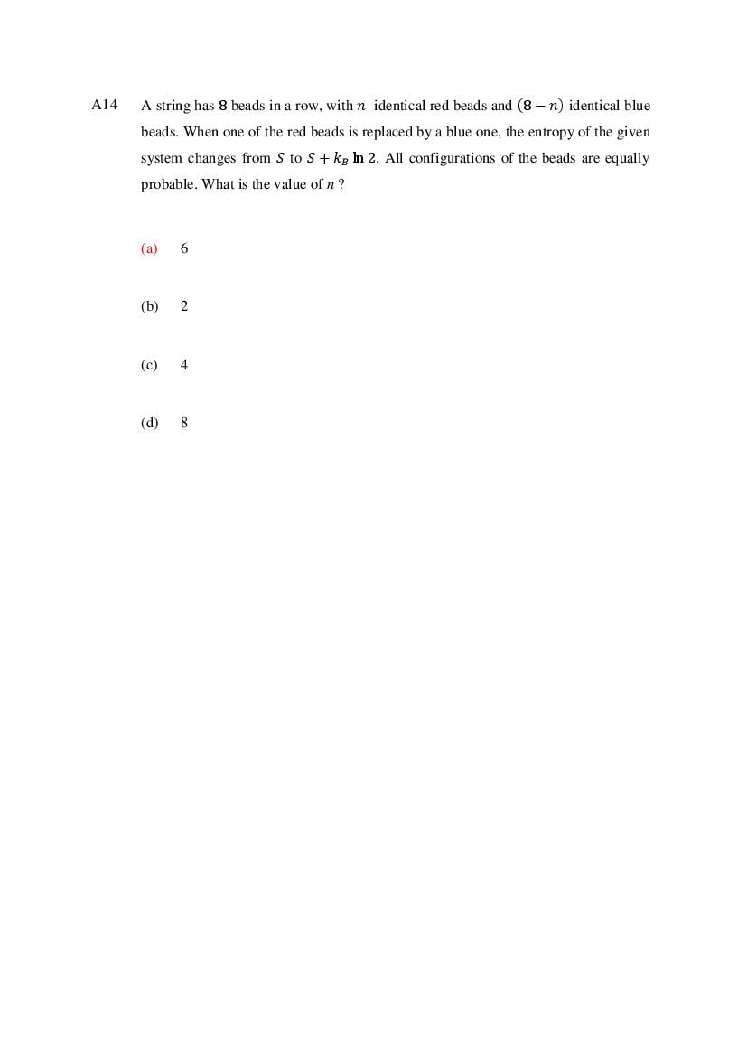 TIFR GS 2024 Question Paper PDF with Solutions (9 Papers)