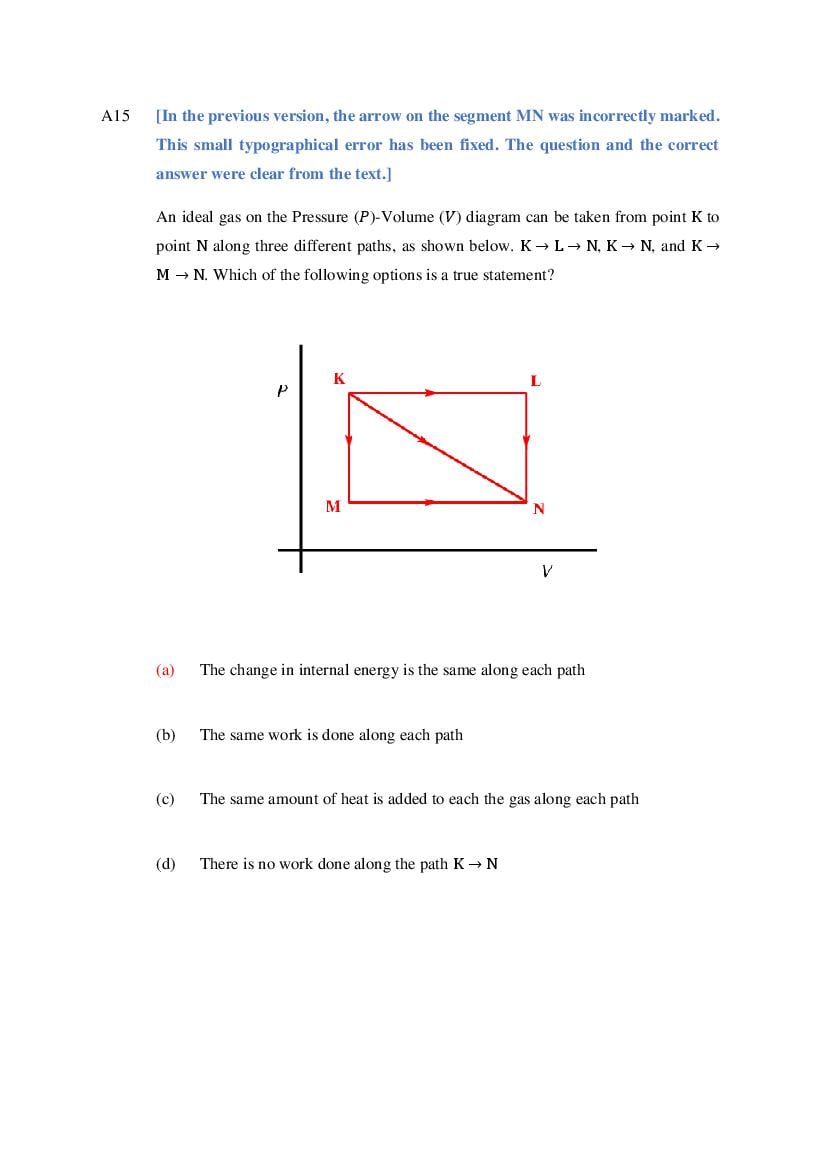 TIFR GS 2024 Question Paper PDF with Solutions (9 Papers)