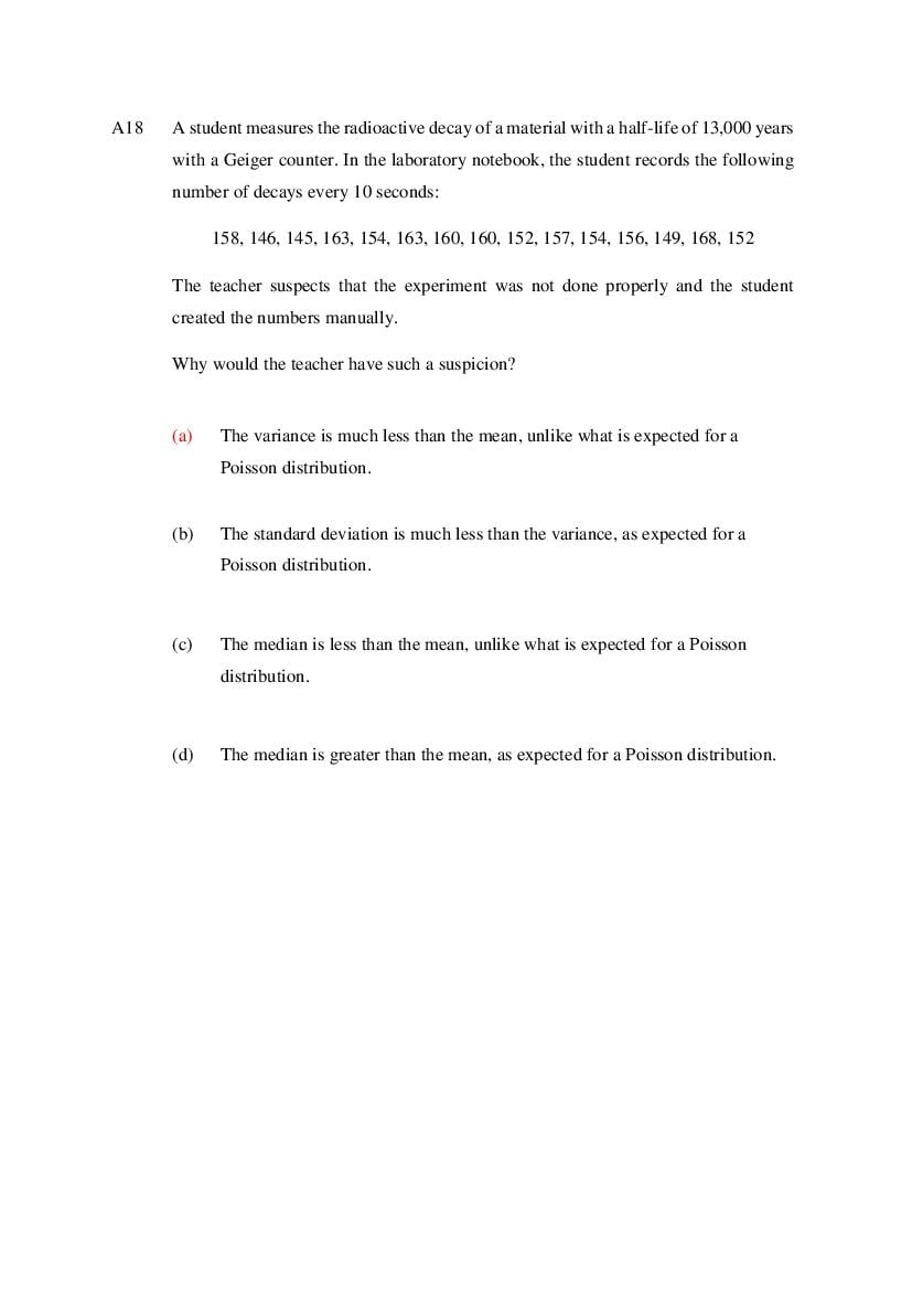 TIFR GS 2024 Question Paper PDF with Solutions (9 Papers)