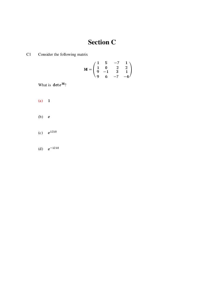 TIFR GS 2024 Question Paper PDF with Solutions (9 Papers)