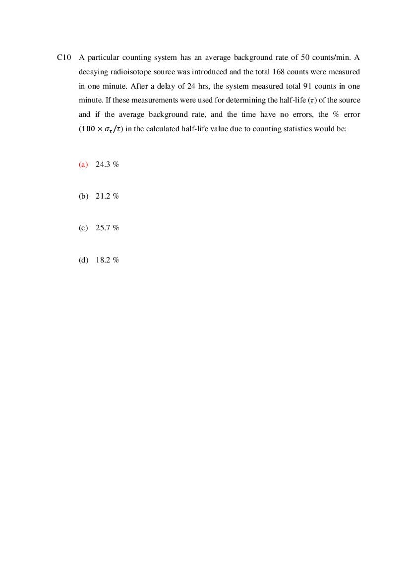 TIFR GS 2024 Question Paper PDF with Solutions (9 Papers)