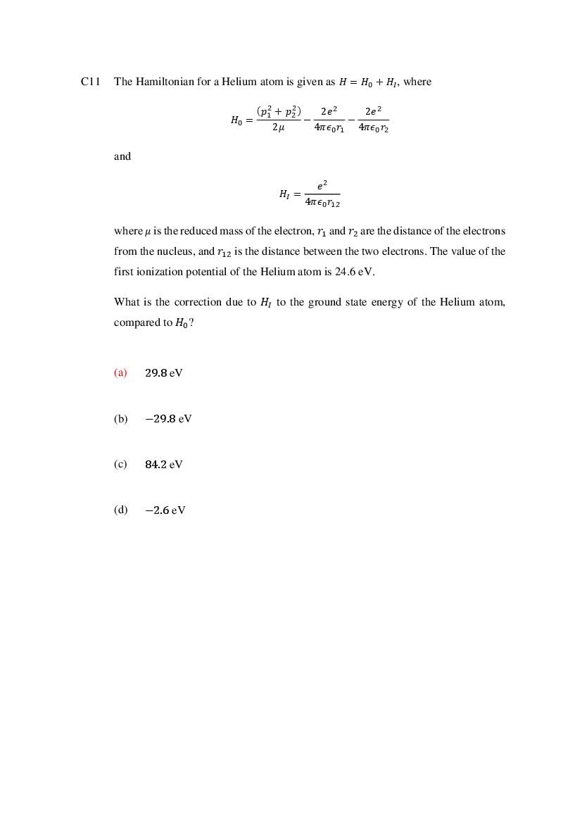 TIFR GS 2024 Question Paper PDF with Solutions (9 Papers)