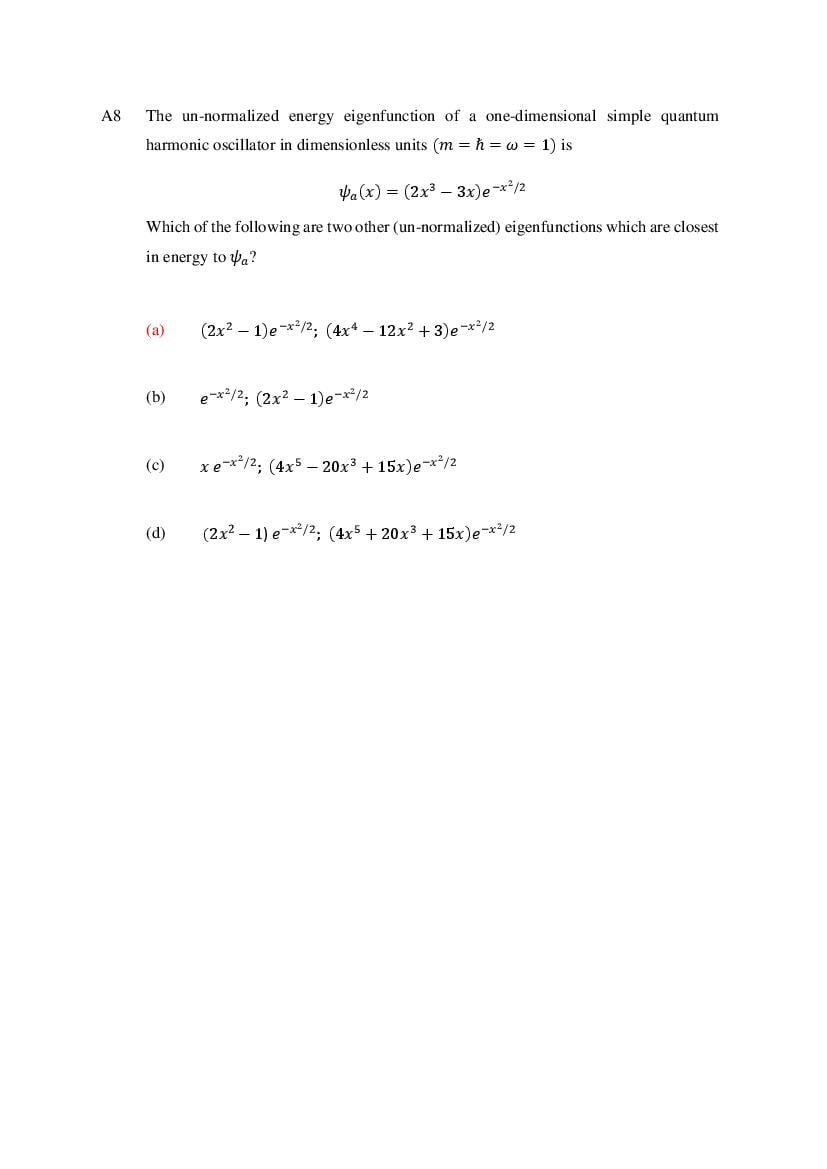 TIFR GS 2024 Question Paper PDF with Solutions (9 Papers)