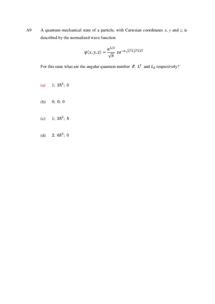 TIFR GS 2024 Question Paper PDF with Solutions (9 Papers)