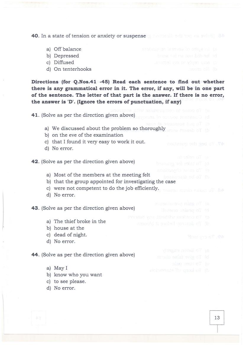 KMAT Kerala 2019 Question Papers PDF (February and June)